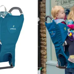 Porte bébé rando LittleLife pour jeune enfant, idéal pour les balades et les aventures en famille.